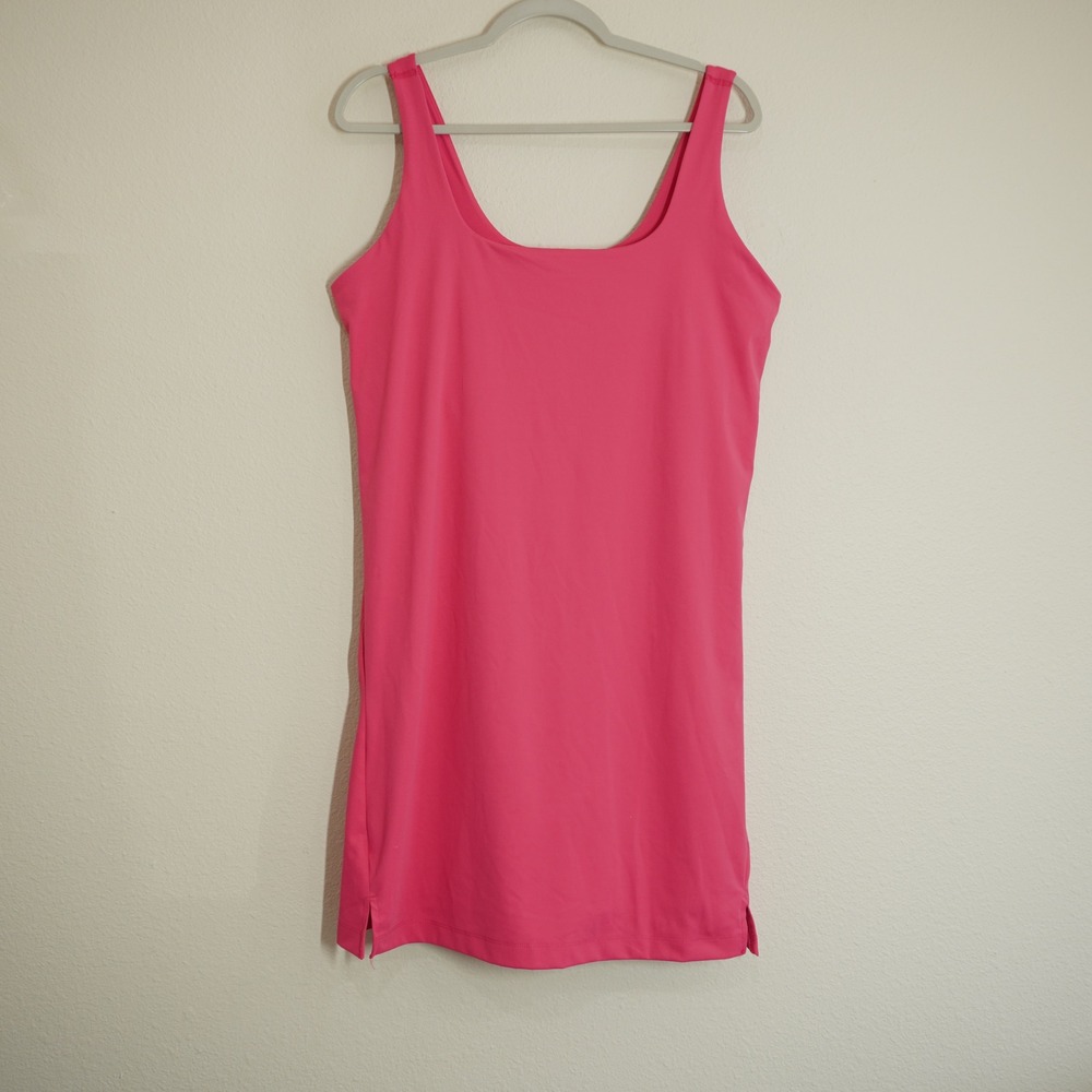 Old Navy Active XL Powersoft Pink Athletic Dress with Built-in Bra and Shorts